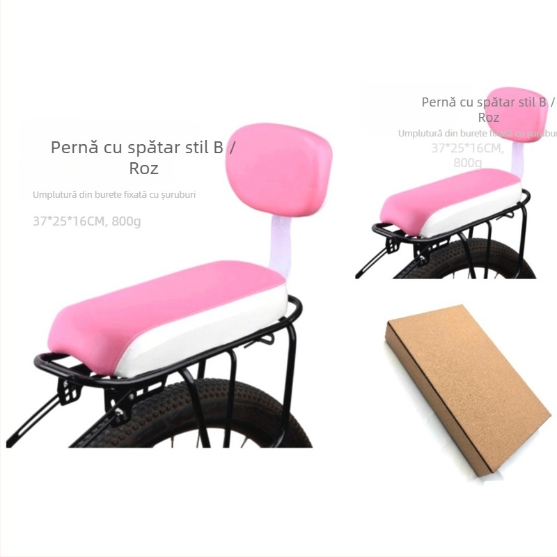 Pernă de burete pentru scaunul din spate al bicicletei de munte, accesorii pentru mașini electrice, pentru echitație, pentru biciclete de munte