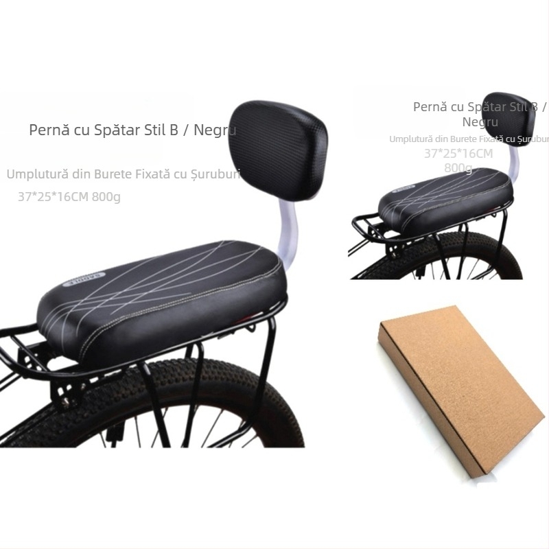 Pernă de burete pentru scaunul din spate al bicicletei de munte, accesorii pentru mașini electrice, pentru echitație, pentru biciclete de munte