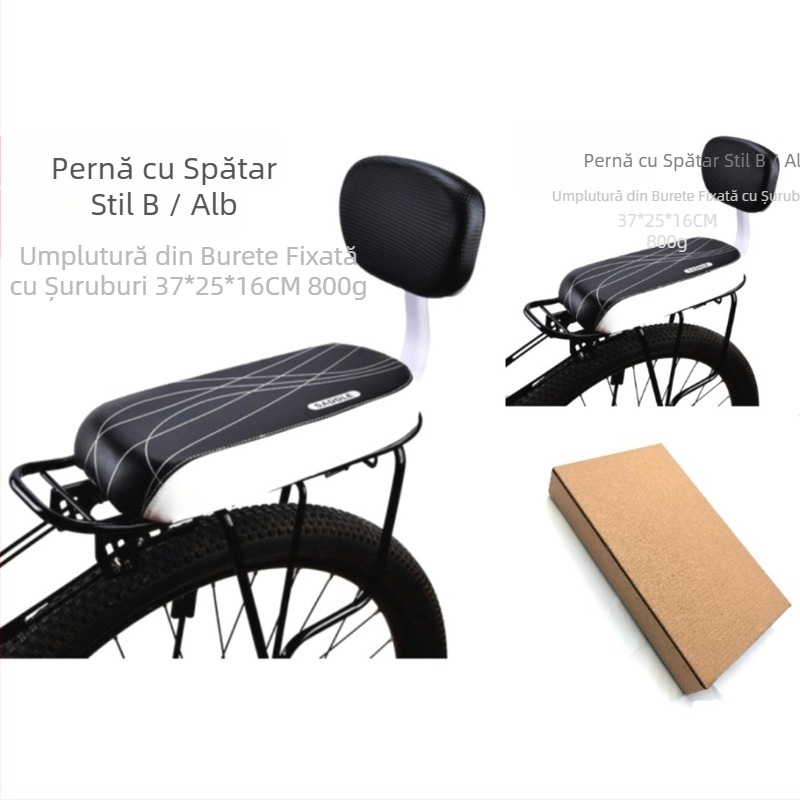 Pernă de burete pentru scaunul din spate al bicicletei de munte, accesorii pentru mașini electrice, pentru echitație, pentru biciclete de munte