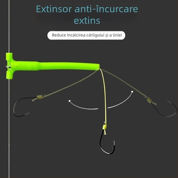 Vânătoare nou anti-înfășurare șir cârlig set de pescuit set mare tijă tijă Isekin manșon Maru World cârlig special pentru pescuit maritim