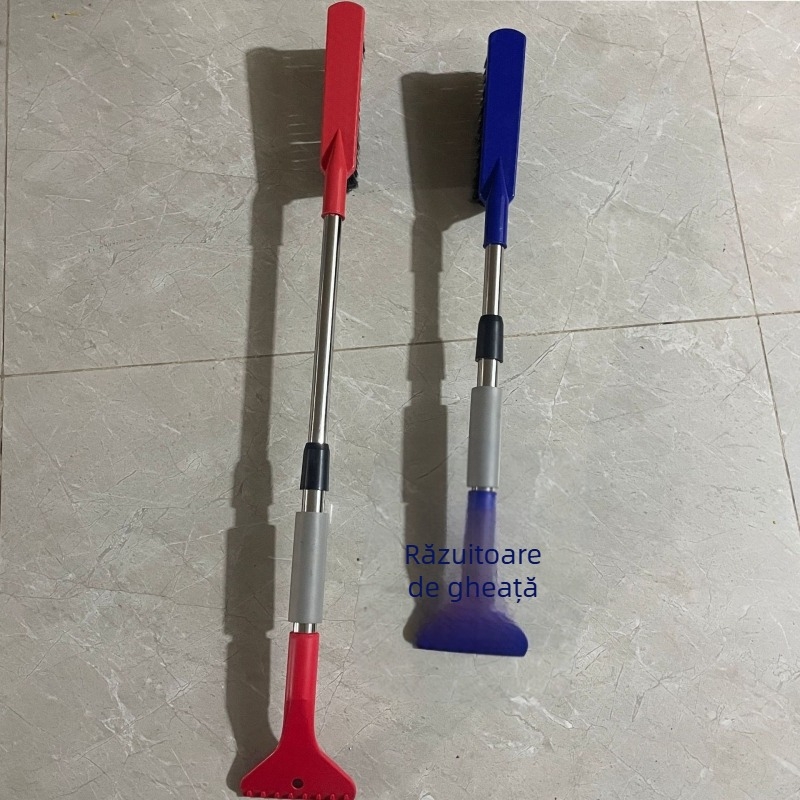 Lopată de deszăpezire auto, dezghețare în timpul zilei, răzuire geam, curățare zăpadă, dezghețare retractabilă a geamului auto, dezghețare rapidă a zăpezii, lopată de gheață