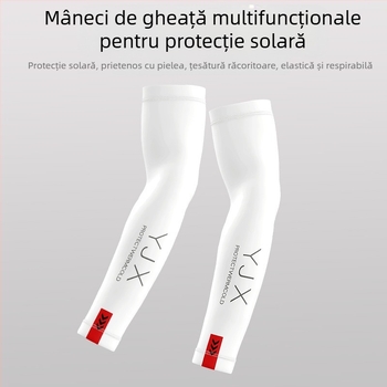 Manșoane de mătase de gheață pentru bărbați și femei, de vară, cu protecție solară, pentru motociclete, subțiri, respirabile