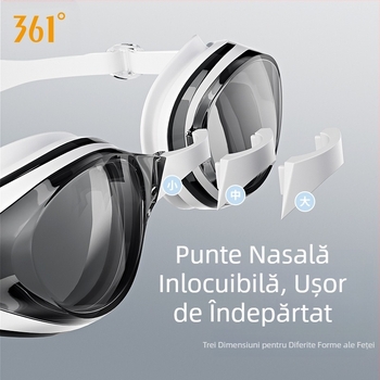 Ochelari de înot 361 Myopia HD anti-aburire impermeabili ochelari de înot pentru miopie pentru femei cu ochelari de înot cu prescripție medicală