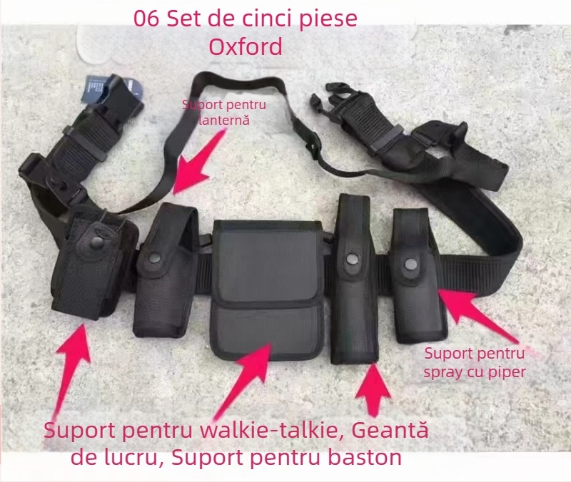 Curea țesută multi-bag, curea Oxford din opt piese și curea externă multifuncțională de securitate multi-proprietate pentru șlefuire, aplicabilă