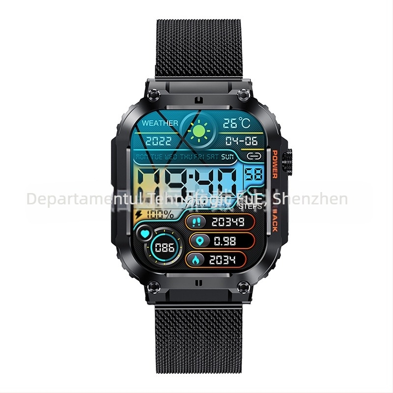 Noul ceas inteligent K57PRO transfrontalier, Bluetooth, cu informații despre apeluri, brățară inteligentă, generație de ceasuri sport