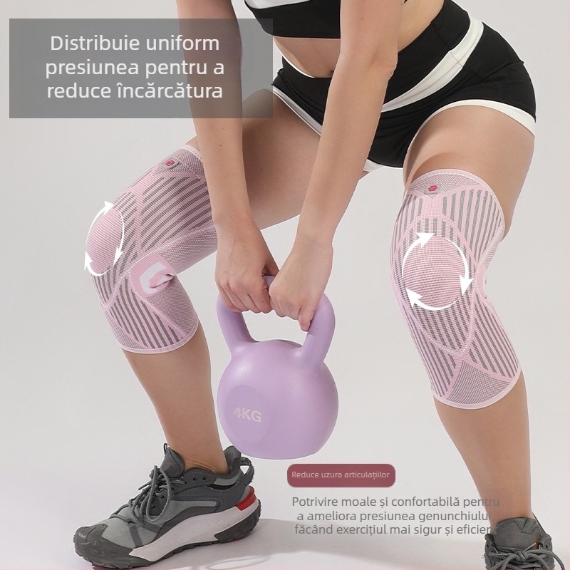 Genunchiere sport pentru femei, coardă de alergare, sărituri, genunchi pentru bărbați, protecție pentru articulația genunchiului, baschet, menisc, suport cu arc, absorbție de șocuri, anti-coliziune