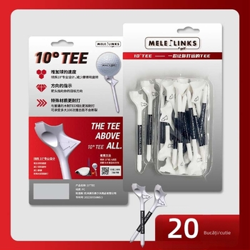 Cuie de golf cu brevet Merlot, 20 buc/cutie, înclinate la 10 grade, suport pentru minge, accesorii de golf, vânzare transfrontalieră