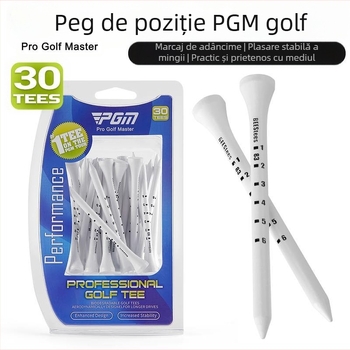 Pgm Golf Wood Tee Limit reglabil înălțime crampoane scară de golf adâncime marcaj minge suport Tee