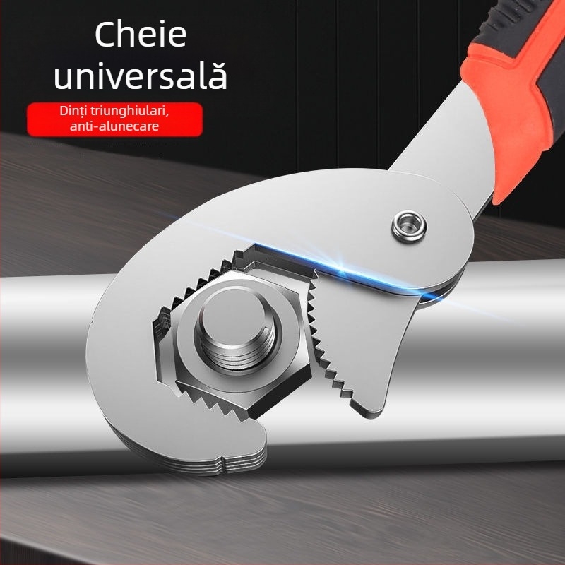 Cheie multifuncțională, una mare și una mică, cheie mobilă universală, cheie cu deschidere rapidă, en-gros din fabrică