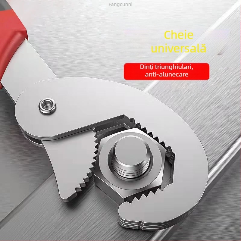 Cheie multifuncțională, una mare și una mică, cheie mobilă universală, cheie cu deschidere rapidă, en-gros din fabrică