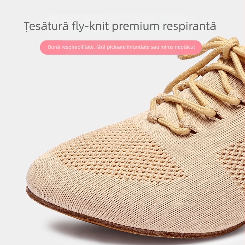 Pantofi de dans jazz pentru femei, pantofi de balet respirabili pentru adulți, pantofi de profesor pentru clasă cu talpă moale, pantofi de dans, pantofi en-gros