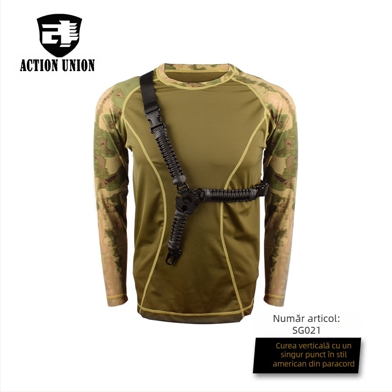 Frânghie tactică cu un singur punct, multifuncțională, pentru umbrelă împletită americană, Amazon transfrontalieră, pentru fani militari, în aer liber, verticală