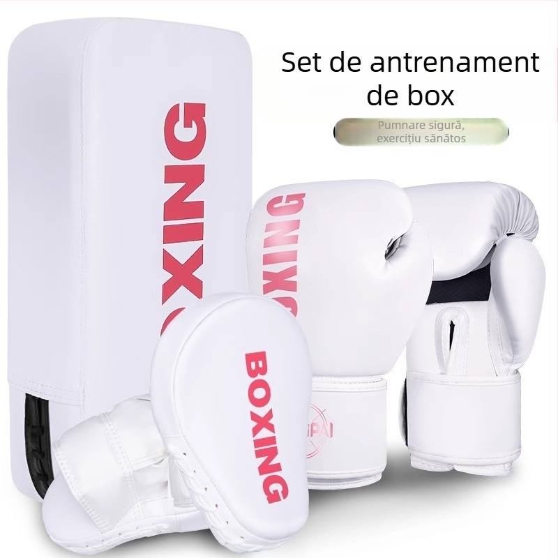 Mănuși de box pentru mâini și picioare, țintă pentru adulți și copii, echipament de antrenament pentru încheieturi, costum Sanda, luptă pentru bărbați și femei, profesional, respirabil