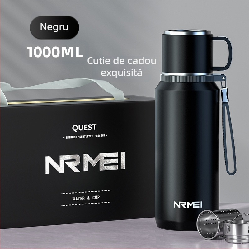 Termos pentru bărbați, capacitate mare, oțel inoxidabil 316, 24 de ceaiuri noi, promoție mare, fierbător de iarnă cu separare a apei, fierbător de ceai înăbușitor