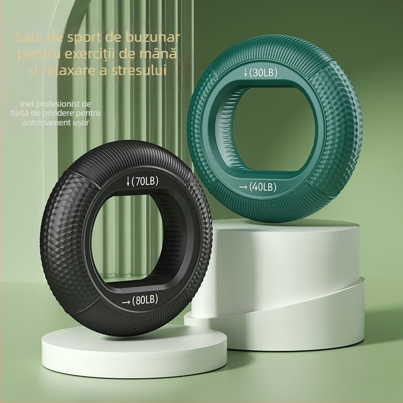 Silicon Gripper Grip Ball încheietura mâinii forța brațului musculare antrenament exercițiu cinci degete forța reabilitare prindere cerc exercițiu echipament