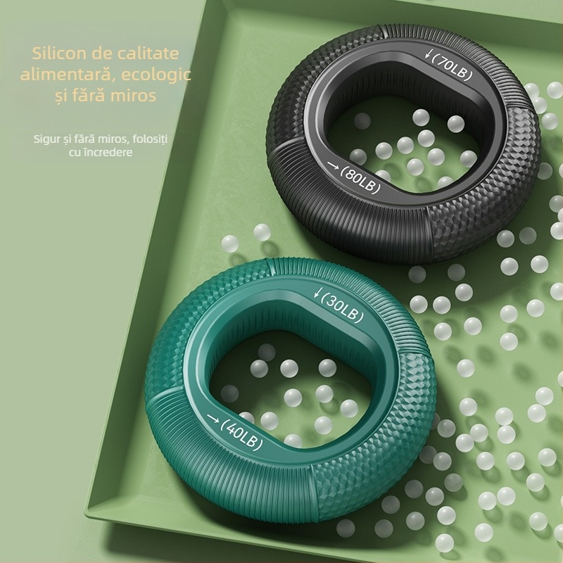 Silicon Gripper Grip Ball încheietura mâinii forța brațului musculare antrenament exercițiu cinci degete forța reabilitare prindere cerc exercițiu echipament