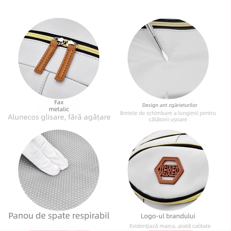 WEIXIER Rucsac Casual de Mare Capacitate pentru Pantofi, Geantă de Călătorie, Impermeabilă, Multifuncțională, Geantă de Alpinism