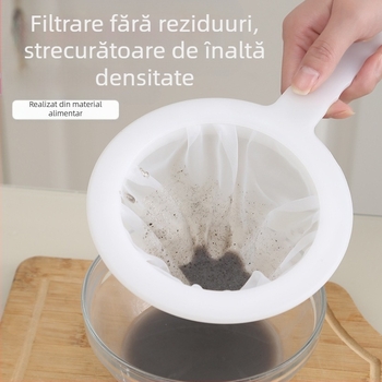 Bucătărie acasă lapte de soia filtru reziduuri suc filtru sită ultra-fină strecurătoare medicina chineză strecurătoare portabilă