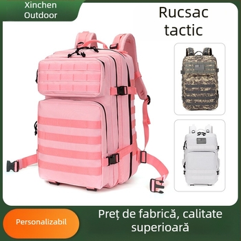 Rucsac tactic multifuncțional de 21 inch, capacitate mare, 3P, rucsac tactic pentru drumeții în aer liber, rucsac de alpinism, rucsac de cross-country
