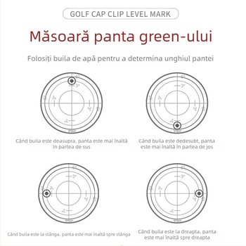 PGM Golf Supplies Nivelă Clemă Marcă Pălărie Clemă Magnetică Pălărie Marcă Minge Vânzări Directe din Fabrică