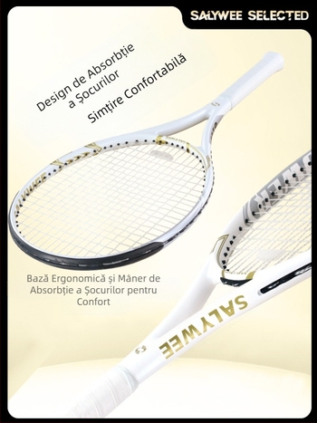 Rachetă de tenis SALYWEE din carbon, cu absorbție de șocuri, anti-răsucire, pentru competiții profesionale, pentru bărbați și femei, vânzare transfrontalieră
