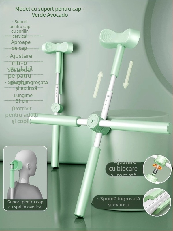 Băț de corp yoga, umăr deschis, spate deschis, artefact, forma corpului, postura cocoșată în picioare, corecția coloanei vertebrale, cruce, frumusețe, spate, băț de antrenament