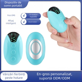 Instrument portabil de somn transfrontalier, inteligent cu microcurent, 15 ouă de somn profund, ameliorează stresul și ajută la somn