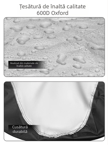 600D Oxford Cloth Water Motor Boat Cover, husă pentru bărci cu motor, husă pentru bărci, toate anotimpurile, universală, îngroșată, impermeabilă și rezistentă la praf, husă de protecție