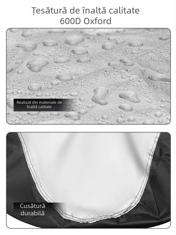 600D Oxford Cloth Water Motor Boat Cover, husă pentru bărci cu motor, husă pentru bărci, toate anotimpurile, universală, îngroșată, impermeabilă și rezistentă la praf, husă de protecție