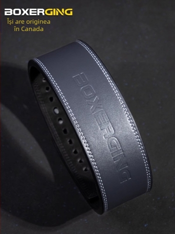 BOXERGING Forța de ridicare a centurii de fitness cu cataramă rapidă Genuflexiuni Tragere dură din piele de vacă Pârghie de ridicare Protecții de culturism pentru bărbați