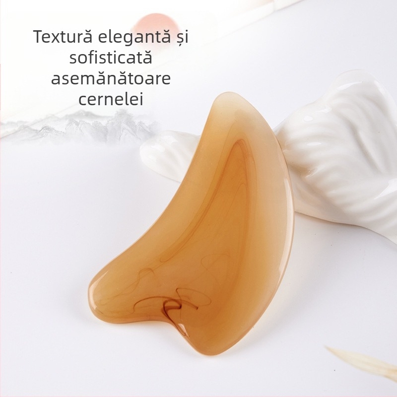 Imitație de corn răzuitor nazal frumusețe nas acupunctură masaj facial fascicul nas frecare înaltă ureche trăgând meridian acupunctură stick facial înăbușire stick