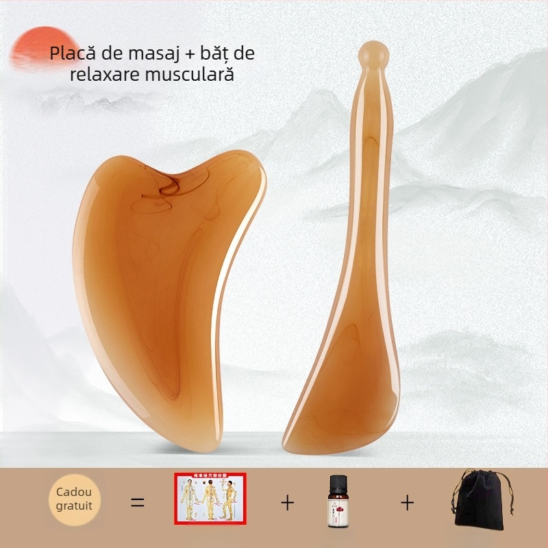 Imitație de corn răzuitor nazal frumusețe nas acupunctură masaj facial fascicul nas frecare înaltă ureche trăgând meridian acupunctură stick facial înăbușire stick