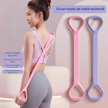 Nouă rezistență centură de tensiune frânghie sport acasă frumos umăr deschis spate înaltă elastică centură elastică yoga fitness frânghie de tensiune