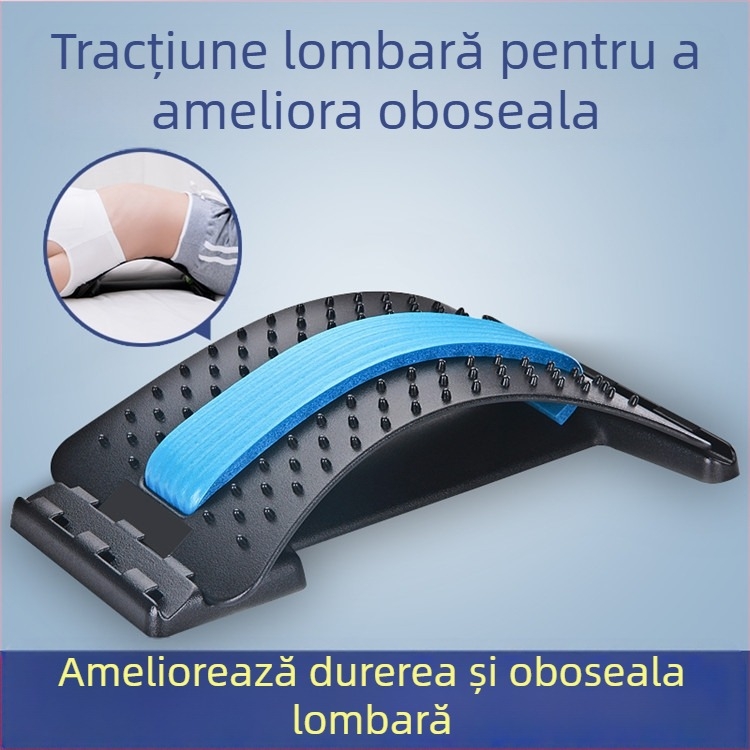 Dispozitiv de relaxare lombară, masaj lombar, echipament de fitness interior, suport lombar, fabrică de tracțiune pentru întindere