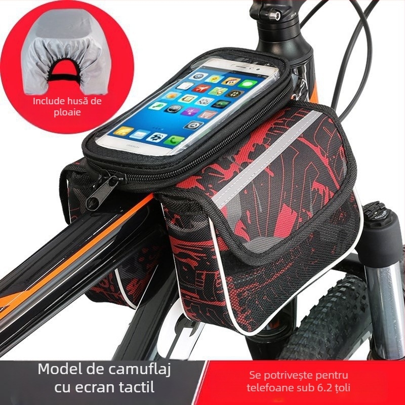 Geantă de transport autopropulsată, geantă frontală de munte, geantă pentru telefon mobil cu ecran tactil, geantă de șa extra mare, geantă pentru tubul superior, geantă de transport, echipament de echitație