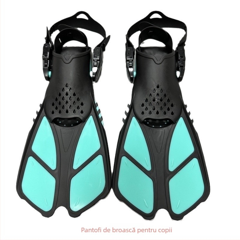 Aripioare de snorkeling transfrontaliere, reglabile, pentru scufundări, înot, snorkeling, pantofi de snorkeling pentru adulți, echipament de snorkeling pentru picioare