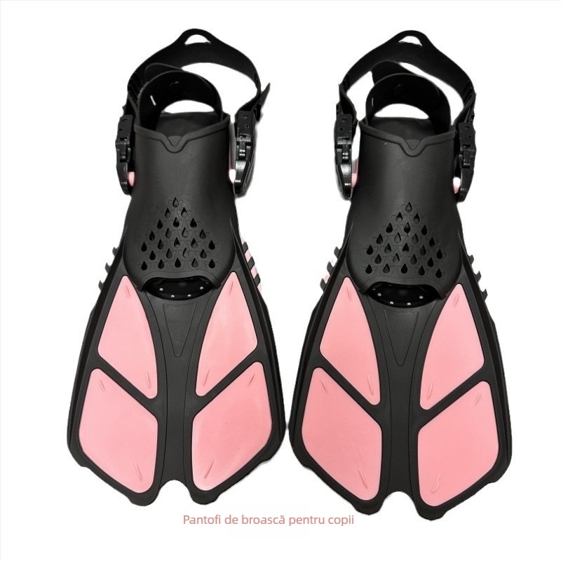 Aripioare de snorkeling transfrontaliere, reglabile, pentru scufundări, înot, snorkeling, pantofi de snorkeling pentru adulți, echipament de snorkeling pentru picioare