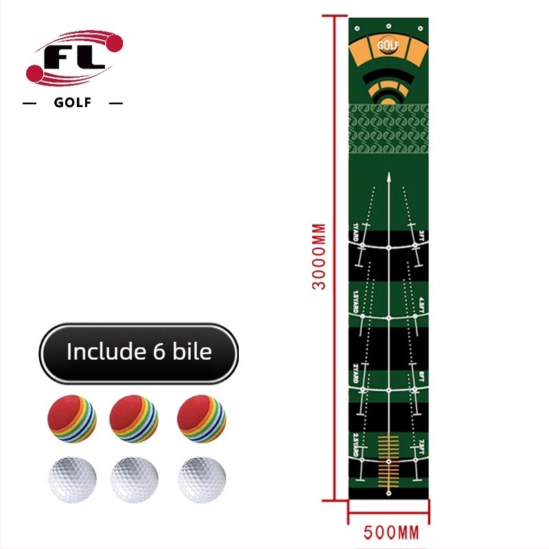 Vânzări directe din fabrică, dispozitiv de antrenament pentru punerea în practică a golfului în interior, saltea de antrenament, set de saltele de lovire, pătură de golf