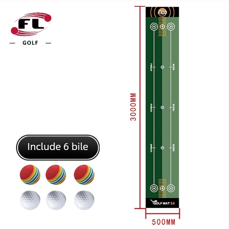 Vânzări directe din fabrică, dispozitiv de antrenament pentru punerea în practică a golfului în interior, saltea de antrenament, set de saltele de lovire, pătură de golf