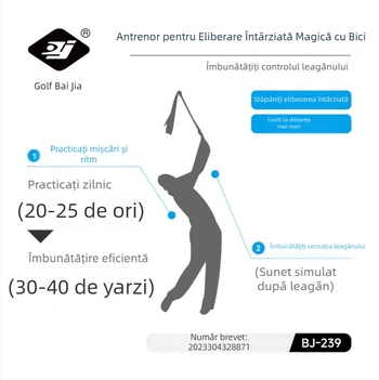 Parkson Golf Swing Trainer Swing Secret Magic Whip Brevet nr. 2023304328871 Design brevet