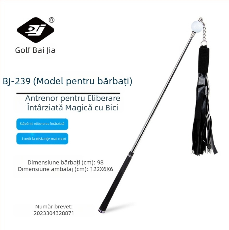 Parkson Golf Swing Trainer Swing Secret Magic Whip Brevet nr. 2023304328871 Design brevet