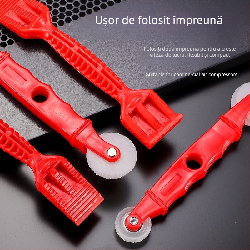 Bandă de cauciuc, banda de piele artificială, lopată, roată de presiune, rolă, bandă de cauciuc, sistem de lopată, reglare a golurilor pentru uși și ferestre, instrument auxiliar de instalare