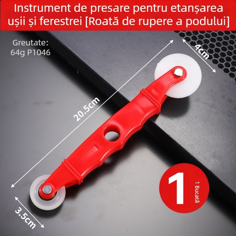 Bandă de cauciuc, banda de piele artificială, lopată, roată de presiune, rolă, bandă de cauciuc, sistem de lopată, reglare a golurilor pentru uși și ferestre, instrument auxiliar de instalare