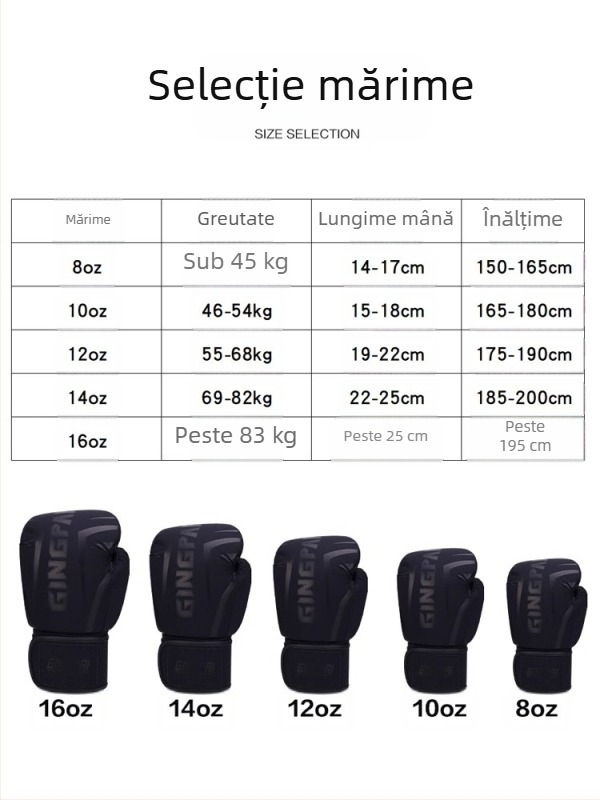 Mănuși de box sportive transfrontaliere Sanda, mănuși de box pentru adulți, fete, mănuși de box cu sac de nisip pentru antrenament