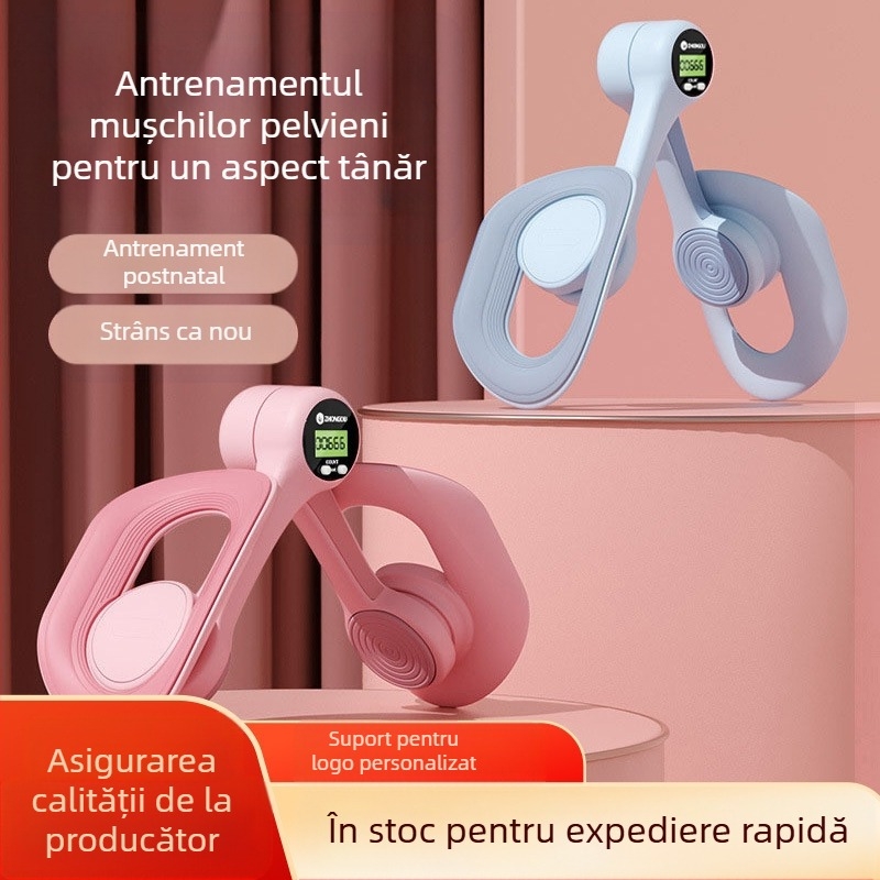 Antrenor muscular pentru podea pelviană, clemă pentru picioare, postpartum, exerciții Kegel pelvine, fitness, interior coapsă, picioare frumoase