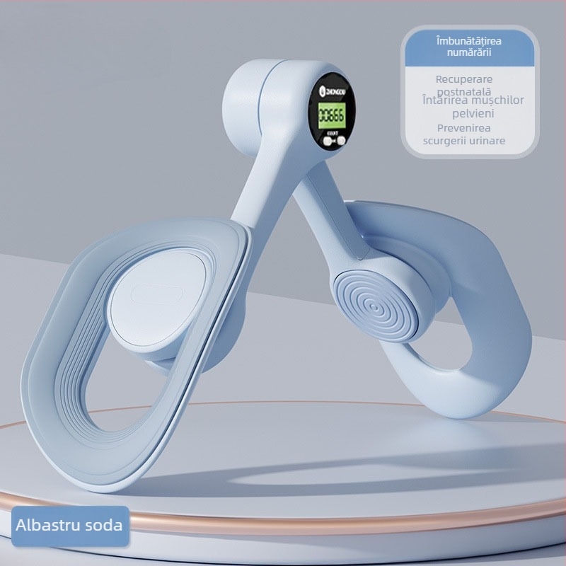 Antrenor muscular pentru podea pelviană, clemă pentru picioare, postpartum, exerciții Kegel pelvine, fitness, interior coapsă, picioare frumoase