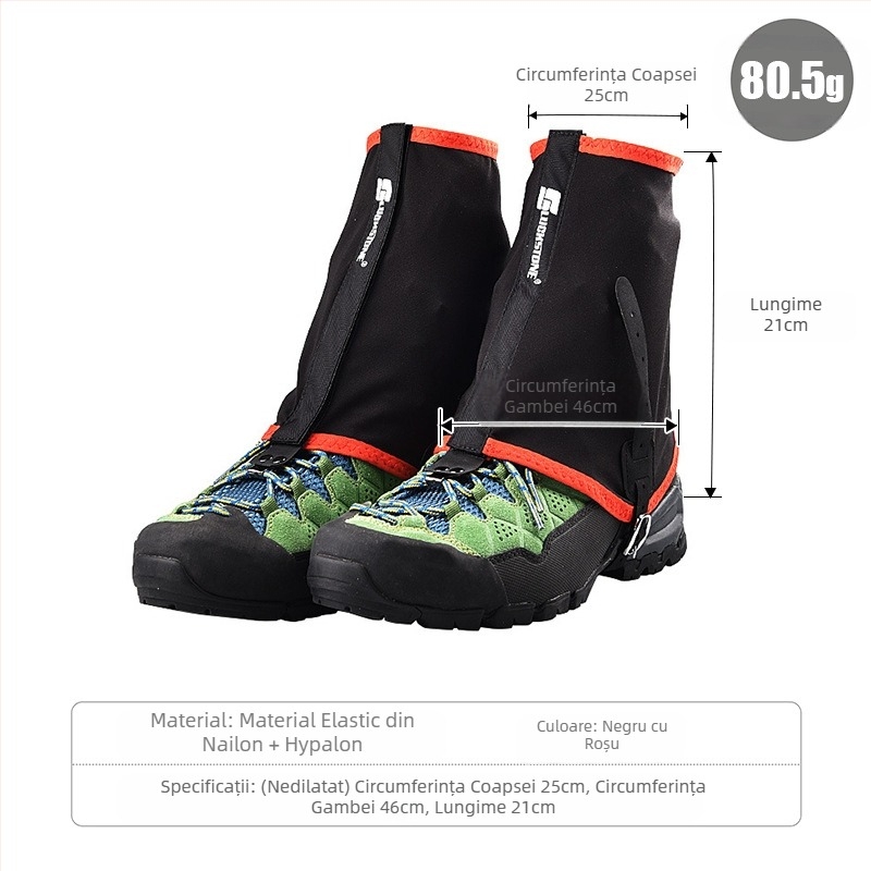 Husă de picior transfrontalieră, husă elastică rezistentă la umiditate, husă de zăpadă, drumeții off-road, husă anti-praf, husă pentru colanți rezistentă la nisip