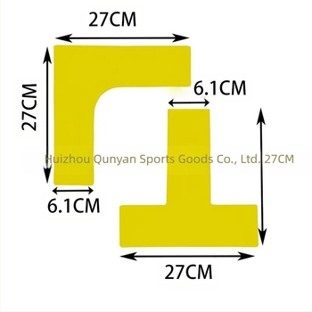 Indicatoare online pentru terenuri de pickleball, indicatoare pentru delimitarea terenurilor de sport, repere pentru terenuri de tenis, indicatoare pentru terenuri de badminton