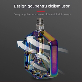 Pedale de bicicletă, turnate sub presiune din aliaj de aluminiu, dublu DU Peilin, pentru drumuri, echipamente de echitație în aer liber transfrontaliere