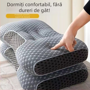Pernă cervicală respirabilă cu masaj direct din fabrică, pernă pentru a ajuta la somnul acasă, pentru bărbați și femei, pentru studenți, în cămin, special pentru hoteluri